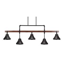 Davidson 5 Light Pool Table Lights Linear Pendant Trent Austin Design