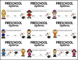 Do you need ideas for your preschool virtual graduation? Preschool Graduation Diploma