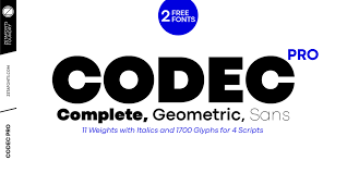 More than 947 downloads this month. Codec Pro Font Free Download For Web