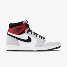 Red is the color at the end of the visible spectrum of light, next to orange and opposite violet. Air Jordan 1 High Og Light Smoke Grey Grailify