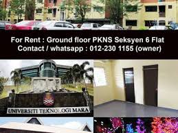 Program remaja sihat remaja bijak di sek keb seksyen 6 shah alam, selangor darul ehsan pada 3 november 2017 (hari. Flat Pkns Shah Alam Untuk Disewa Flats In Shah Alam Mitula Homes