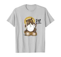 Amazon.com: Tanuki Bake-danuki Japanese Raccoon Dog Lucky Sack Shirt :  Clothing, Shoes & Jewelry