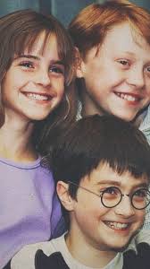 Harry Potter, friends, hermonie, hermonie granger, hogwarts, ron, ron  weasly, HD phone wallpaper