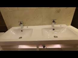 Ikea Godmorgon Double Sink Installation Instructions Youtube Bathroom Cabinets Ikea Double Vanity Bathroom Bathroom Plumbing