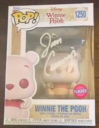 Jim Cummings signed Winnie the Pooh Disney Funko Pop 1250 with Pooh  inscription Bobbleheads