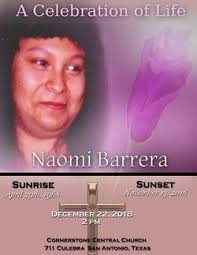 Naomi Barrera Obituary