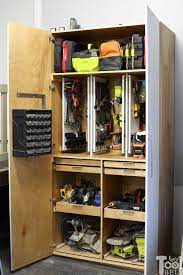Garage Hand Tool Storage Cabinet Plans Her Tool Belt Diy Storage Cabinets Shop Storage Cabinets Tool Storage Cabinets
