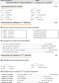 Aux temps composés, le verbe manger se conjugue avec l'auxiliaire avoir. Evaluation De Conjugaison N 1 Le Present De L Indicatif Conjugue Etre Ou Avoir 10 Pdf Free Download