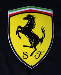 Ferrari Logo Pferd 15x10 Cm Emailschild Turschild Emaille Schild Ferrari Zeichen Ferrari Emailschilder