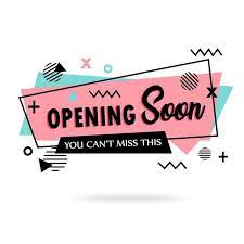 Opening Soon Banner Background Backdrop Banner Png And Vector With Transparent Background For Free Download Logo Online Shop Marketing Colors Geometric Pattern Background