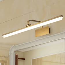 Antique Brass Bathroom Wall Mirrors With Lights Modern Adjustable Vanity Mirror Ebay