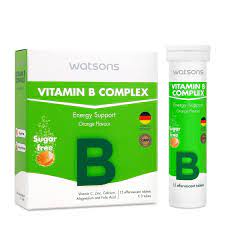 Check spelling or type a new query. Watsons Vitamin B Complex Effervescent Tablets Sugar Free Orange Flavour For Energy Support 15s X 3 Tubes Watsons Singapore