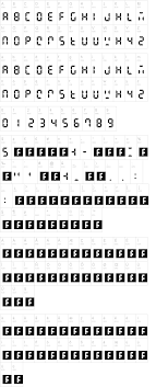 About the font alarm clock. Digital Display Font Dafont Com