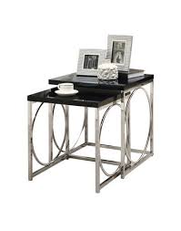 We did not find results for: Monarch Glossy Black Chrome Metal 2pcs Nesting Table Set Walmart Canada