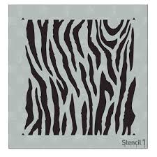 Maybe you would like to learn more about one of these? Zebra Print Stencil 5 75 X 6 Stencil 1