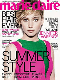 Jennifer Lawrence Marie Claire June