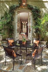 They stock a wide range of elegant furniture from renowned furniture brands such as mallin and tropitone. Outdoor Dinette Set By Summer Classics Great Setting For An Arnold Palmer On A Sunny Afternoon Iron Furniture Outdoor Outdoor Living Outdoor Rooms