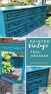 Black And Teal Dresser Account Suspended Teal Painted Furniture Blue Painted Furniture Colorful Furniture