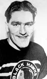 Hockey player with unique name from Chicago 1944-45