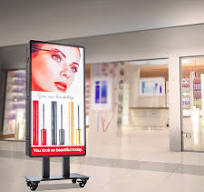 Leadleds HD Outdoor Led Poster Mobile Digital Signage Free Standing