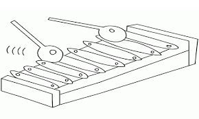 The xylophone is an print all of our coloring pages for free, share them with friends, and create your masterpiece. Simple Xylophone 1 Coloring Page Free Printable Coloring Pages For Kids