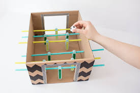 Kickertisch Fur Die Wm Selber Bauen Kicker Tisch Box Mit Deckel Kicker