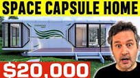 The Tiny Home For $20,000 | Chinese Space Capsule House