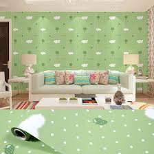 Want to know more about our custom wallpaper designs for your kid's bedrooms in dubai? China Green Color Fresh Felling Embossing Self Adhesive Wallpaper For Kid S Room China Wallpaper Self Adhesive Wallpaper