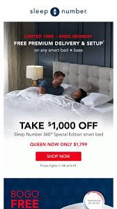 If you use one of these and buy something, slumber search may make a small amount of money. Limited Time Free Premium Home Delivery Sleep Number Email Archive