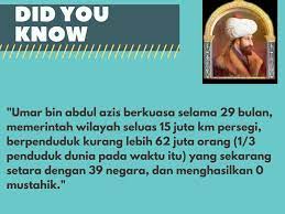 'umar bin 'abdul 'aziz was born of a royal family, his father being the governor of the province of egypt. Mengupas Ekonomi Islam Era Umar Bin Abdul Aziz Progres Tazkia