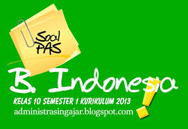 Pin Di Soal Bahasa Indonesia Beserta Jawabannya