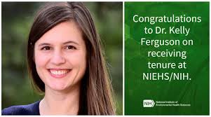 Congratulations to Kelly K. Ferguson, Ph.D., M.P.H., head of the NIEHS…