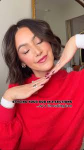 If curling your bob feels tricky… try it this way! Save this for your next  quick fix