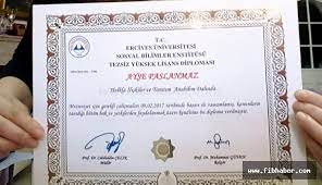 Bu programın mezunları, uluslararası ilişkiler ve diplomasi , mevcut ulusal ve uluslararası sorunlara ilişkin kendi uygulamaya dayalı bir düşünce tarzı geliştirilmesi, ileri düzeyde bilgi almak mümkün. Ayse Paslanmaz Yuksek Lisans Diplomasi Aldi Fib Haber Nevsehir Haberleri