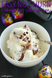 How to make copycat cheesecake factory. Easy No Churn Creme Egg Ice Cream The Busy Baker
