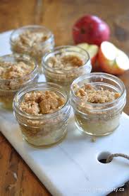 Apple Crisp In A Mason Jar Recipe Apple Crisp Apple Crisp Recipes Easy Apple Crisp Recipe