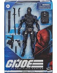 Самара уивинг, генри голдинг, урсула корберо и др. G I Joe Classified Series Snake Eyes Action Figure Big Bang Toys