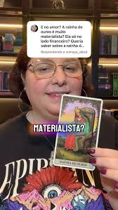 Rainha de Ouros do tarô no amor