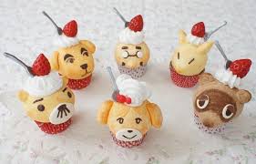 Biskit Animal Crossing New Horizons Gifts Ac Deserts I Think They Re Cream Puffs 3 Animal Crossing Geek Food Cute Food