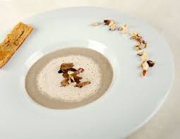 Veloute De Mousserons A La Mousse De Noisette Et Si C Etait Bon