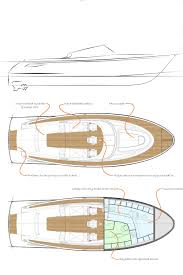 As with the making of any meticulously crafted object, the finer the crafting, the harder the going gets. Wajer 38 General Arrangement Yacht Design Boat Design Boat