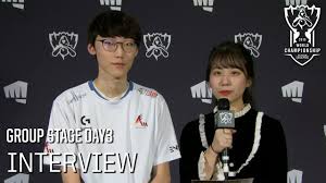 담원 멤버가 되어 협곡을 누벼보세요. Damwon Gaming Nuguri ì¸í„°ë·° 10 14 2019 Worlds Championship Youtube