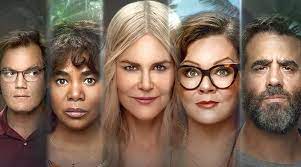 Nine perfect strangers is adapted from a novel written by liane moriarty, a writer who has made a very successful career off of writing about people with deeply held secrets. I5xnkeo G4y3jm