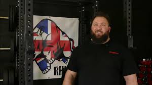 Ryan England Britains strongest man contestant talks to Gemma about bikes