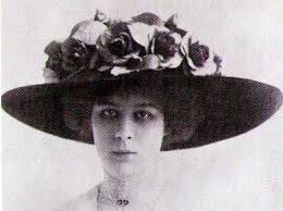 Who is this lady in a blue dress? When was this portrait painted?