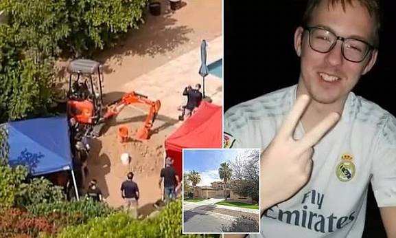 Man, 27, flees country as bodies of his missing parents are found buried in Arizona  backyard
