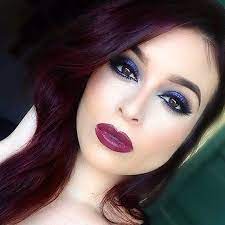 Dark red hair color is basically a gentler version of the auburn or red wine tone. Pin On Don T Hate Me Cause I M Beautiful