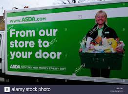 The home depot delivery services at the home depot. Asda Supermarkt Einkaufen Home Delivery Van Cambridge England Uk Stockfotografie Alamy