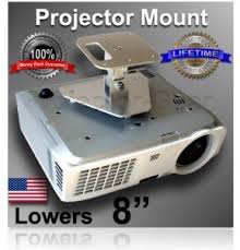 Projector Gear Projector Ceiling Mount For Sony Vpl Bw120s With 8 Extension By Projector Gear 59 95 This Projector Ceiling Mount Projector Mounts Projector