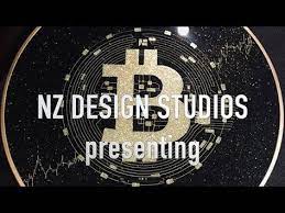 Bitcoin Fiat Blackhole Table Bitcoin Resin Artwork Fiat